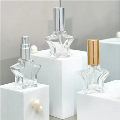 Starformet parfumeflaske